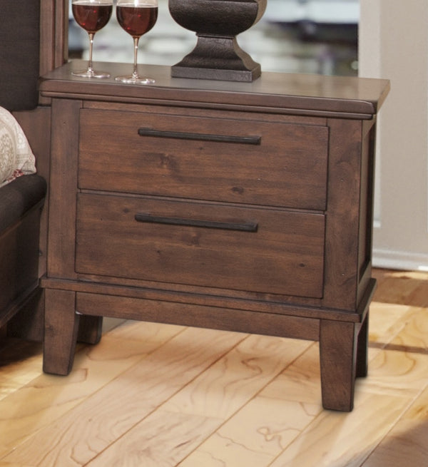 New Classic Furniture Cagney Nightstand in Chestnut B594-040 image