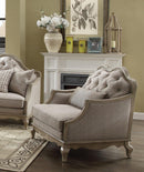 Acme Chelmsford Chair in Beige 56052