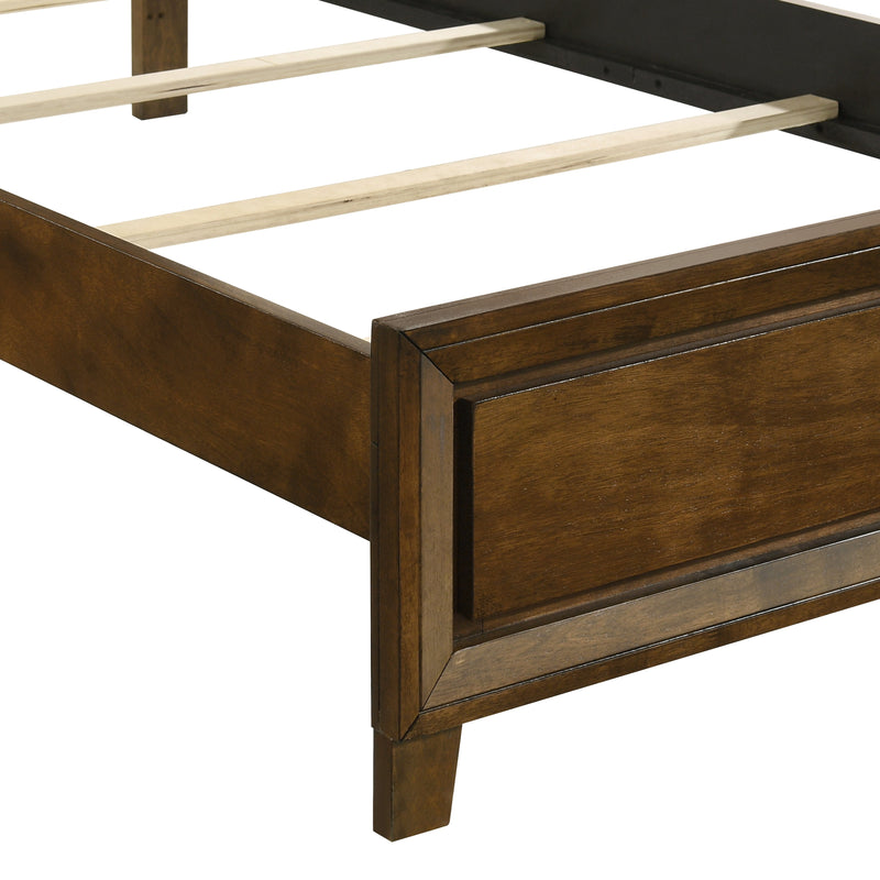 Ballard 3/3 T Headboard, Footboard & Slat Kit-Walnut