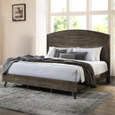 Rex 5/0 Q Headboard, Footboard & Slats-Walnut