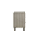 Lennox 2 Drawer Nightstand-Gray