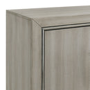 Lennox Door Chest With Led Light-Gray