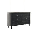 Skyline 6 Drawer Dresser-Onyx
