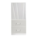 Europa Nightstand Panels, Set Of 2 - White