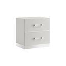 Europa Nightstand- White