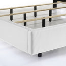 Europa 6/0 Wk Headboard, Footboard & Slats-White
