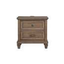 Mariana Nightstand W/Usb-Vintage Mocha