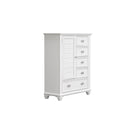 Jamestown Door Chest- White
