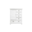 Jamestown Door Chest- White