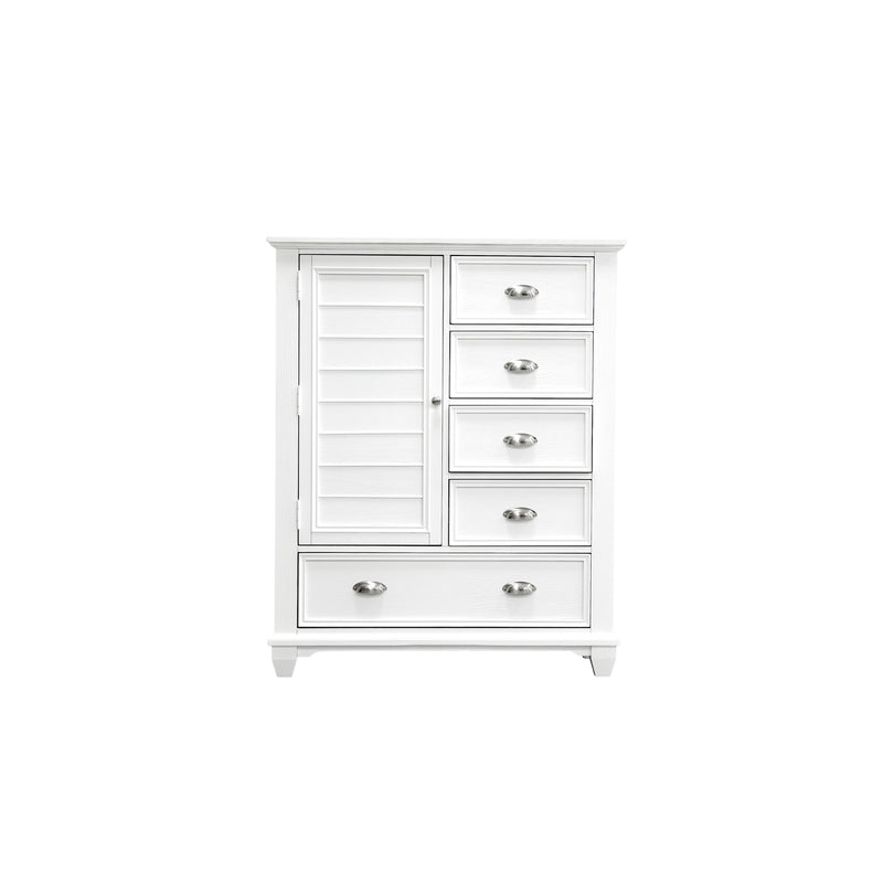 Jamestown Door Chest- White