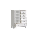 Jamestown Door Chest- White