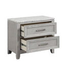Fiona Nightstand-Mist Gray
