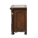 Bella Notte Nightstand- Mahogany Brown