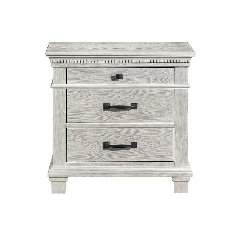 Silver Sands Nightstand-Gray