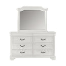 Lyndhurst Landscape Mirror- Vintage White