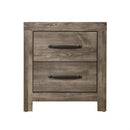 Misty Lodge Nightstand- Greige
