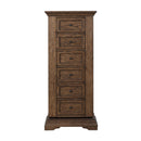 Mar Vista Swivel Lingerie Chest W/Mirror-Walnut