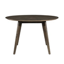 Rex 48" Round Dining Table-Walnut