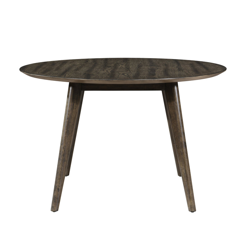 Rex 48" Round Dining Table-Walnut