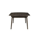 Rex 65" Round Table With Self Storing Leaves-Walnut