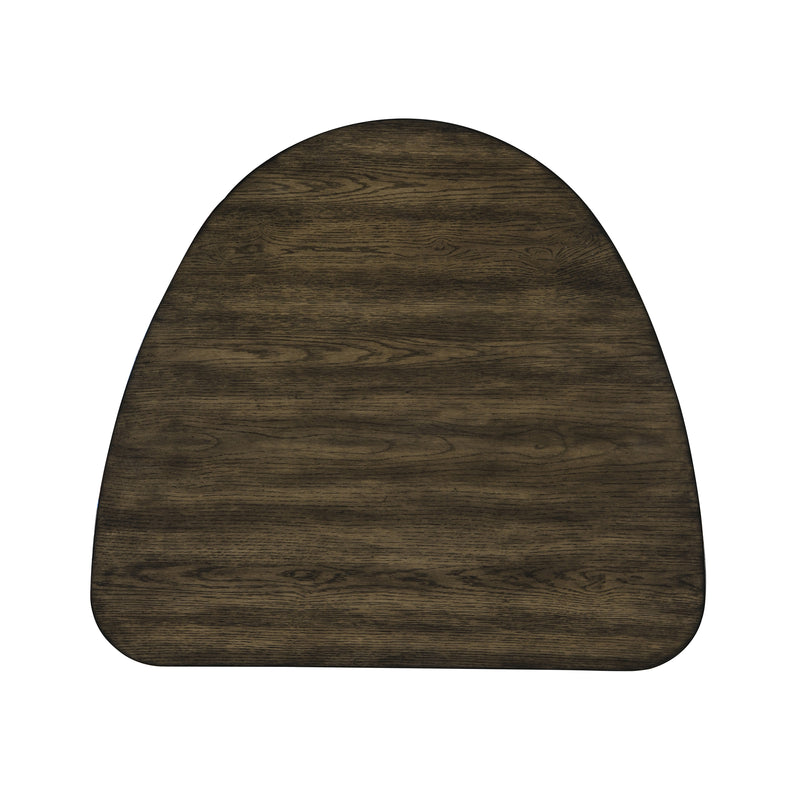 Rex Guitar Pick Corner Table-Walnut