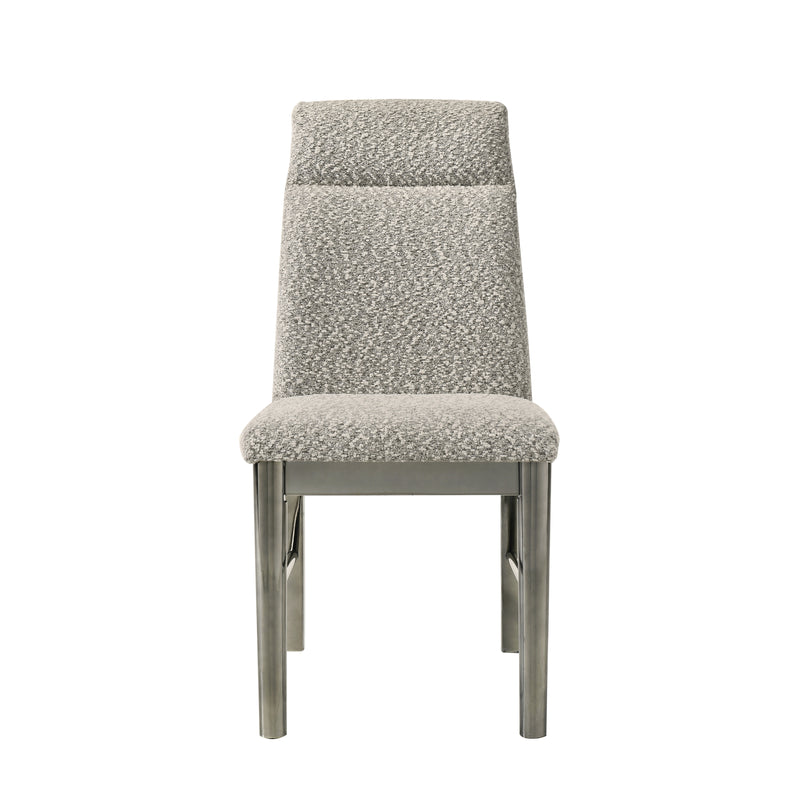 Lennox Upholstered Side Chair (2 Per Carton)-Gray