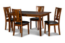 Dixon Std Dining 6 Pc Set-Dk Espresso