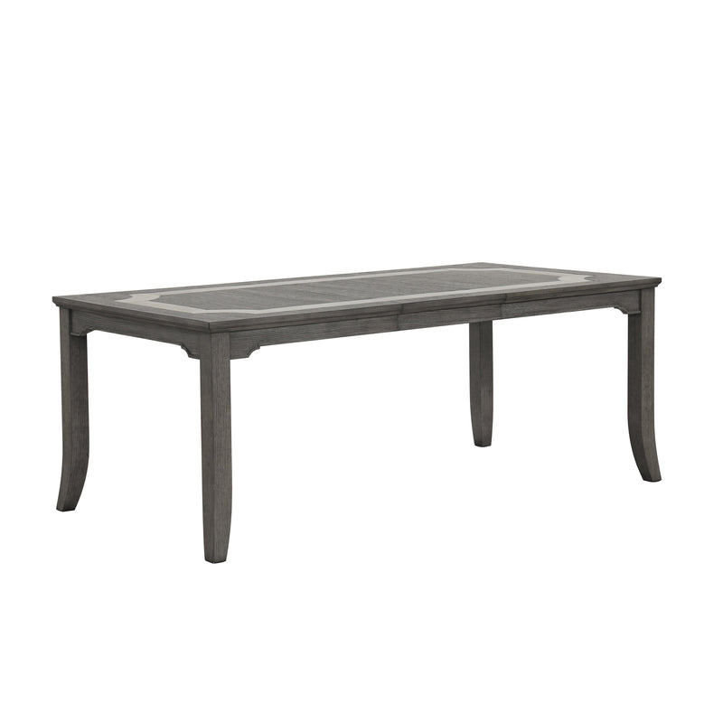Lisbon Rectangle Dining Table-Gray