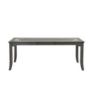Lisbon Rectangle Dining Table-Gray