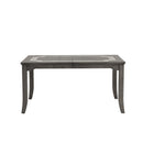 Lisbon Rectangle Dining Table-Gray