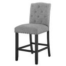 Daphne 5 Pc Gray 42" Counter Set W/Gray Chairs