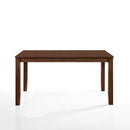Pascal 59" Rectangle Dining Table-Walnut