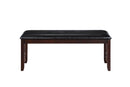 Gia 46" Bench-Ebony