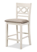 Cori Counter 5 Pc Set-Bisque/Brown