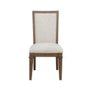 Mariana Upholstered Side Chair (2 Per Carton)-Vintage Mocha