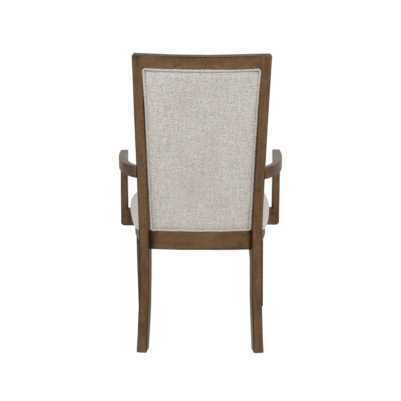 Mariana Upholstered Arm Chair (2 Per Carton)-Vintage Mocha