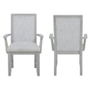 Fiona Dining Arm Chair (2 Per Carton)-Mist Gray