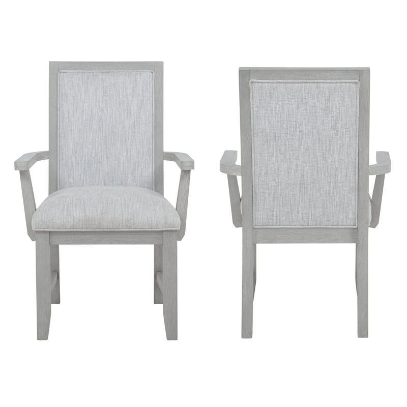 Fiona Dining Arm Chair (2 Per Carton)-Mist Gray