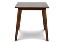 Morocco 47" Rectangle Dining Table-Walnut Brown