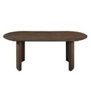Kody Oval Dining Table Base-Dk Walnut