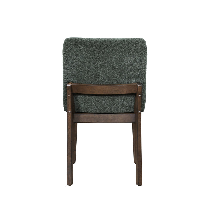 Kody Upholstered Dining Chair (2 Per Carton)-Forest Green