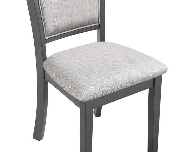 Amy Dining Chair (2/Ctn)-Gray