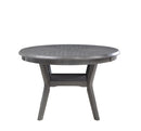 Amy 5 Pc 47" Round Dining Set-Gray