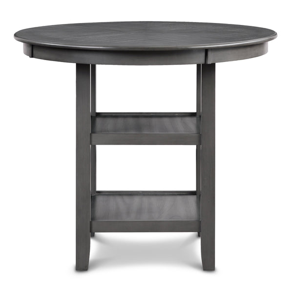 Amy 5 Pc 42" Round Counter Dining Set-Gray