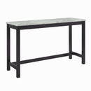 Celeste Theater Bar Table W/ 3 Stools-Black