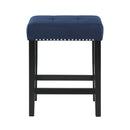 Celeste Theater Bar Table W/ 3 Stools-Blue
