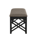 Potomac Dining Bench-Brown/Black