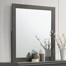 ALISON Mirror, Dark Walnut
