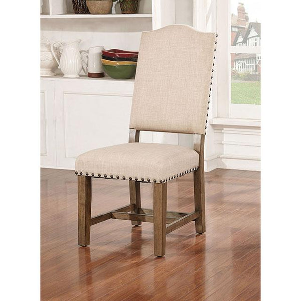 Julia Light Oak/Ivory Side Chair (2/CTN) image