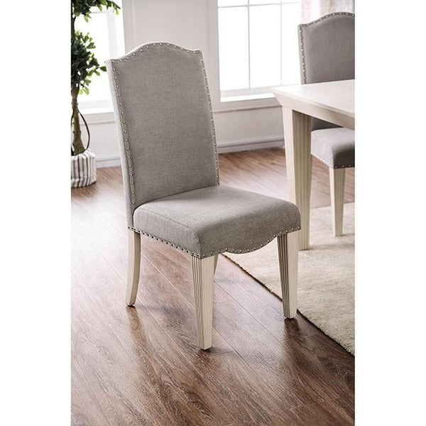 Daniella Gray/Antique White Side Chair (2/CTN) image